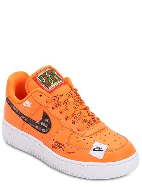 Orange Nike Air Shoes